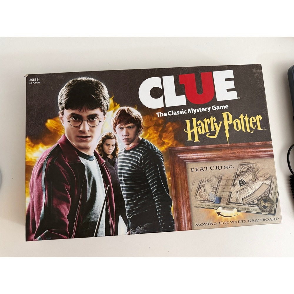 Harry Potter Clue The Classic Mystery Board Game Hasbro 2016 Edition